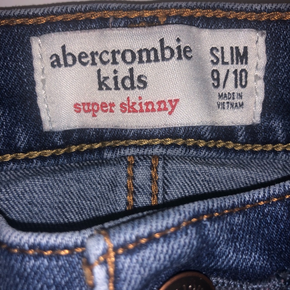 Abercrombie kids Super skinny Jean  9/10